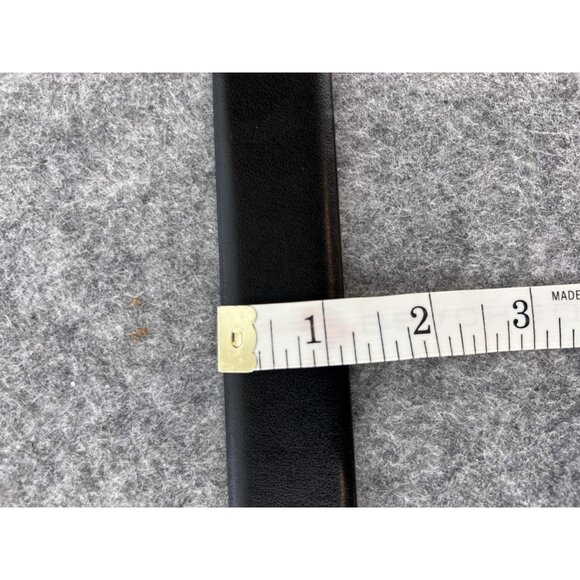 Perry Ellis Men 36 Belt Black Brown Reversible Genuine Leather Dress Classic - Picture 4 of 10